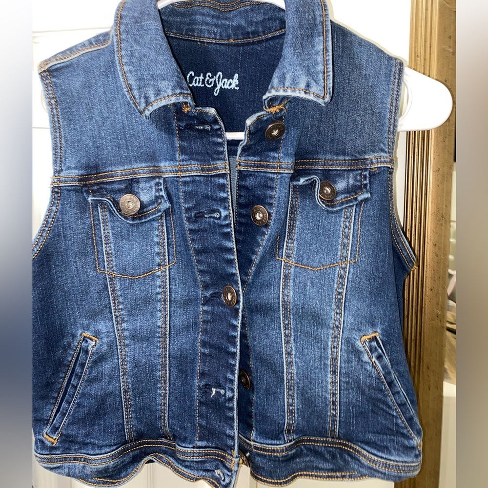 Cropped Jean Jacket